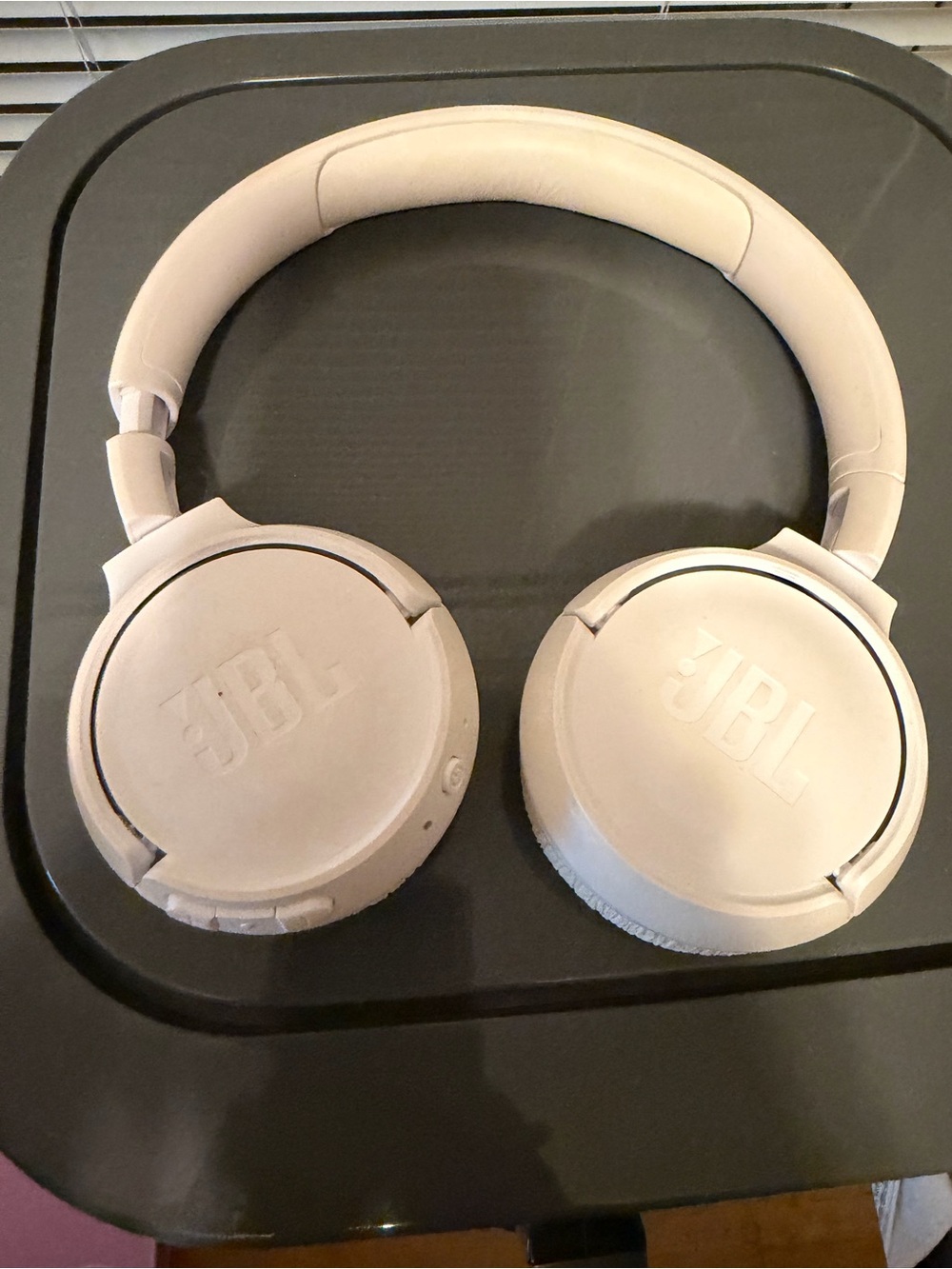 JBL Beige Over-Ear Wireless Headphones (no case)